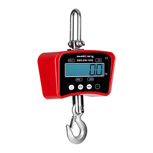 Steinberg Systems - SBS-KW-1000R - Kranwaage - 1.000kg / 0,5kg - LCD - Akkubetrieb möglich