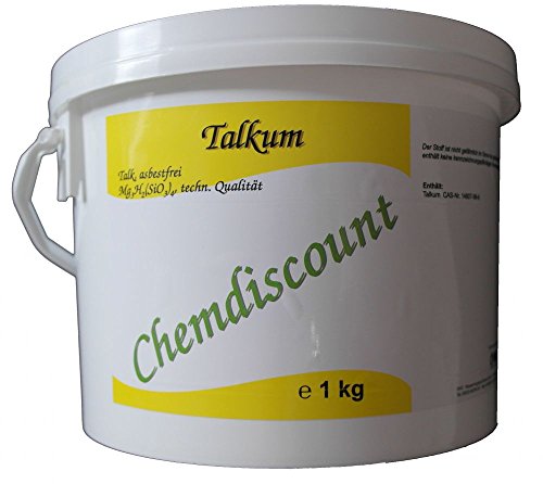 Preisvergleich Produktbild 1kg Talkum, Talk, asbestfrei, versandkostenfrei!, Talkumpuder, Talkpuder