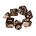 Produktbild Xurgm Polyedrische Würfel 7 Doppel-Farben Tisch Spiel Würfel für RPG Dungeons und Dragons Pathfinder DND RPG MTG D20 D12 D10 D8 D6 D4