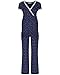 The Essential One - Luxury Lace Trim Nursing Pyjams- Blue - Medium - EOM167