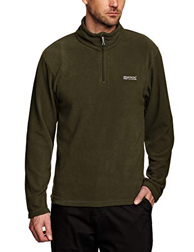 Regatta Forro Polar Thompson con Media Cremallera Fleece, Hombre, Grape Leaf, L