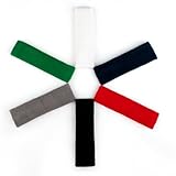 GOGO Thick Solid Color Headbands, 6 Pieces Assorted Colors