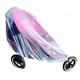 Mosquito Net for Twin or Tandem Buggy Pushchair FREE Travel Net Bag - 2