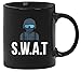 Produktbild Spezialeinheit Kaffeetasse Kaffeebecher mit SWAT Kostüm 2 Motiv von ShirtStreet, Größe: onesize,Schwarz