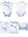 3 PCS Set: Puma Infant Short Sleeve Romper / Onesie & Pant Set 6-9M Multicolor