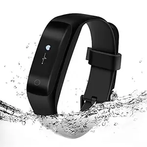 (Renewed) Lenovo HW01 Plus Smart Band with PAI (Black)