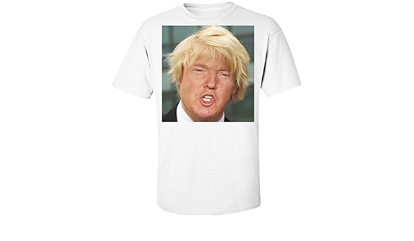 Donald Trump Boris Johnson Face Swap Owen Wilson Men S T Shirt Black Amazon Co Uk Clothing