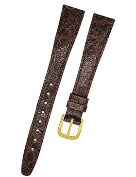 FORTIS Uhrenarmband Swiss Made LEDER braun Dornschließe 14mm NEU 9133