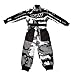 Price comparison product image Motorbike Motorcycle Kids Race Suits WULFSPORT CAMO Cub Kart Quad MX Motocross New Suit Overall All Colours (GREY, 3-4 Years)