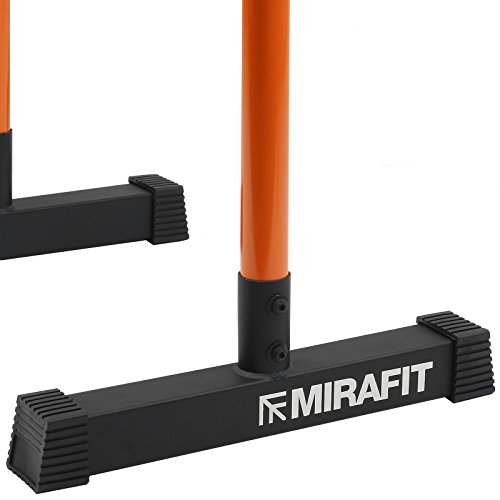 MiraFit – Parallettes für Crossfit-Training – Freistehender Dip-Barren - 3