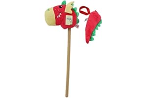 Sweety Toys 7035 SET hobby horse dinosaur red