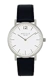 Mike Ellis New York Unisex-Armbanduhr CW1 Analog Quarz Leder SL4564H1