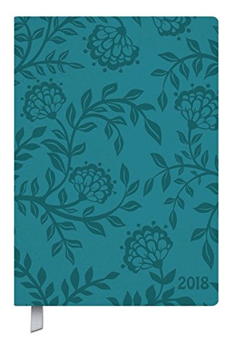 Preisvergleich Produktbild Timer Soft Touch petrol 2018: Terminplaner in Lederoptik. Terminkalender mit Wochenübersicht und Lesezeichenband. Taschenkalender im Format: 11 x 16 cm