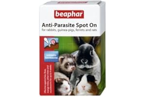 Beaphar Anti Parasite Spot On Flea Treatment for Rabbits, Guniea Pigs, Ferrets