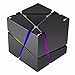 Produktbild AIYIBEN Mini Portable Wireless Bluetooth Stereo Lautsprecher Dual Sound-Proof High Performance Bass mit Magic Cube Musik-Player Colorful LED Light TF Radio für iPhone Samsung Galaxy S7 Sony (Black)