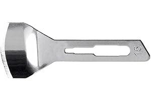 50 Stk, Nr.15 Hohlmeißelklingen Fußpflege Klingen, Kosmetex