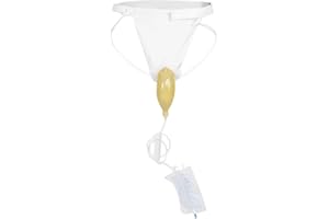 WEIYIROTY Spill Proof Collector Pee Bag Male Pee Bag Catheter Aid Pee Holder Silicone Urine Bag for People Total Urinary Incontinence Difficulty Ambulating