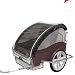 Infantastic Children's Bike Trailer & Jogging 2 Seater Stroller - Chestnut