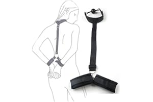 Lover Mall Cintura da Yoga Nera con Tappo per la Bocca