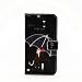 Produktbild Nancen Samsung Galaxy S7 / SM-G930 (5,1 Zoll) Hülle, PU Ledertasche Flip Cover Handyhülle Regenschirm mit mädchen Muster Design Protection Etui Brieftasche Case Handy Schutzhülle Holster Telefon-Kasten mit Standfunktion