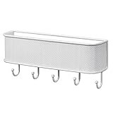InterDesign Wall Mount Mail and Key Rack, White (Kitchen &amp; Home)
