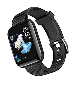 TechKing Watch Series 1 Touchscreen Smart Watch Bluetooth Smartwatch with Heart Rate Sensor and Basic Functionality for All Boys & Girls