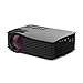 Price comparison product image Multimedia mini projector (support USB / SD / HDMI / IR) game consoles 1000 lumens portable high-definition LED projector not support connect wirelessly , black