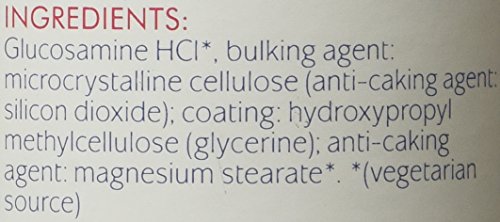Higher Nature GlucosamineVegetarian Formula Pack of 180