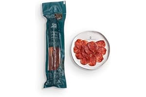 MOMENTOS SANTIAMEN Media Caña de Lomo de Bellota 100% Iberico - Pieza de 500 g aprox - Elaborado en Jabugo - Sanchez Romero Carvajal