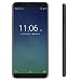 Produktbild KEECOO P11 (2018) 4G Smartphone Ohne Vertrag mit Gesichtserkennung 5,7 Zoll Großer Bildschirm(18:9 2.5D HD IPS) Android 7.0 Dual SIM MT6737 Quad Core 1.3GHz 2GB RAM+16GB ROM 8MP+5MP Kameras Fingerabdruck(Schwarz)