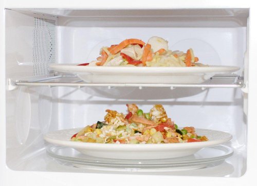 Daewoo KOR6L6BD Duo-Plate Digital Microwave, 20 L, 800 W - White