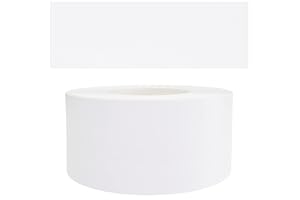 Mprofi MT® (5m rolka) Obrzeża Meblowe-Melamina z Naniesionym Klejem Topliwym-Melaminowa Okładzina Krawędzi Taśma do Naprasowania-Krawędź Wspornika do Deski Półki-Deska Meblowa-Biały 60mm