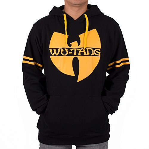 Wu Wear - Wu 36 Hooded schwarz-gelb - Wu-Tang Clan Größe S, Farbe Black