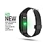Price comparison product image WildWear® H3 Fitness Bracelet H3 - Fitness Bracelet Activity Tracker Watch, IP65 Water Resistant Level, Sleep Monitor, Pedometer, Heart Rate, Android and iOS - Color Black