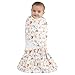 HALO SleepSack Baby Swaddle 100% Cotton-Small 3-6 Months-Yellow Jungle Pals