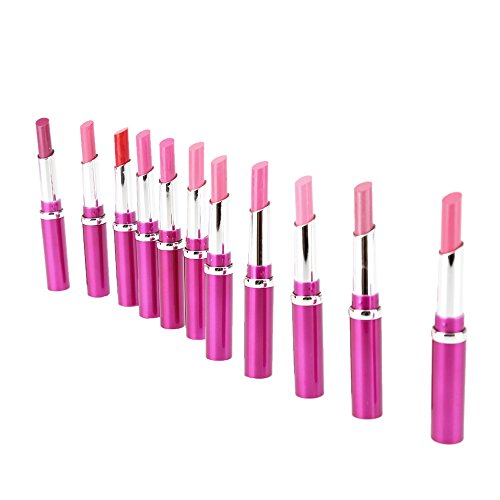 Anself 24Stk. Wasserdicht Matte Lippenstifte Lippenbalsam Langlebige 12 Farben - 8