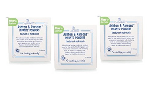 Ashton & Parsons bambini polveri x 3 confezioni