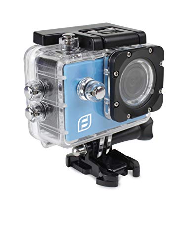 Funbee Caméra Sport Full HD 1080P - Boitier Etanche 30M - Accessoires Inclus - Ecran LCD - Objectif Grand Angle 140° - Dès 5 Ans - D'arpèje - OFUN260C