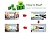 Discoball® Dental Health Cartoon Sonic Electric Toothbrush 2015 Small Head Kids