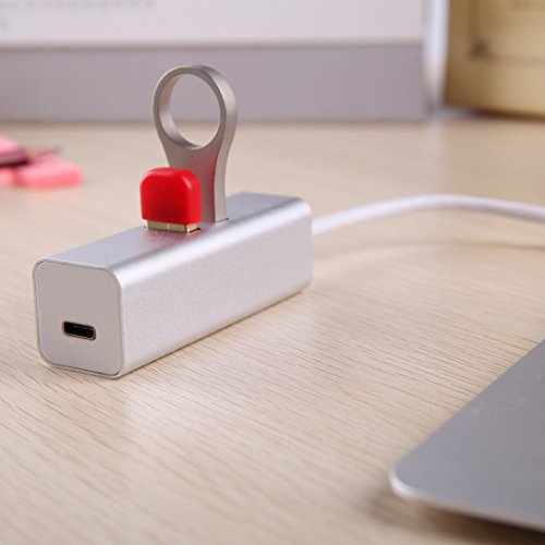 granvela® usb-c zu 2 Port USB 3.0 Hub Adapter mit der U89 Ladeanschluss für USB Geräten, einschließlich der U89 das neue MacBook, Chromebook Pixel und mehr - 5