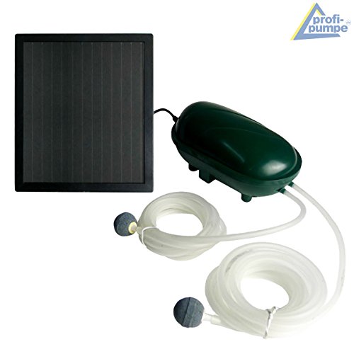 SOLAR TEICHBELÜFTER SOLAR TEICHPUMPE SAUERSTOFFPUMPE LUFTPUMPE GARTENTEICH WASSER GARTENBRUNNEN SPRINGBRUNNEN TEICHBELÜFTER-SET SOLAR OXYGEN-3 - 7