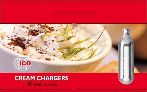 Impeccable Culinary Objects (ICO) Cargas de sifon, Acero, Silver, 50