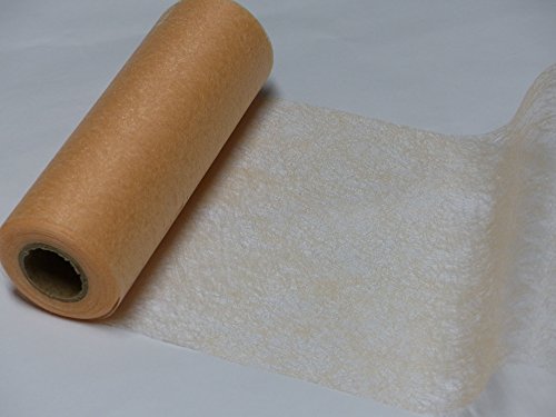 Vlies, Tischband, Dekovlies lachs-APRICOT 106 Breite:23cm Rolle=20m
