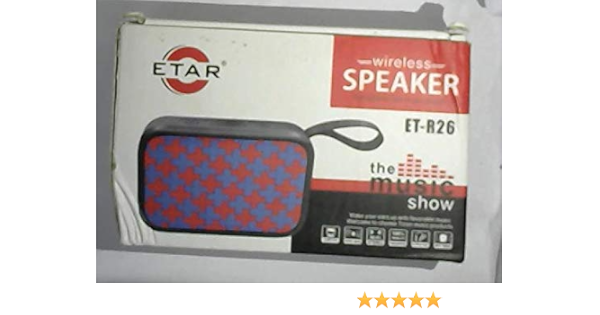 etar bluetooth speaker price