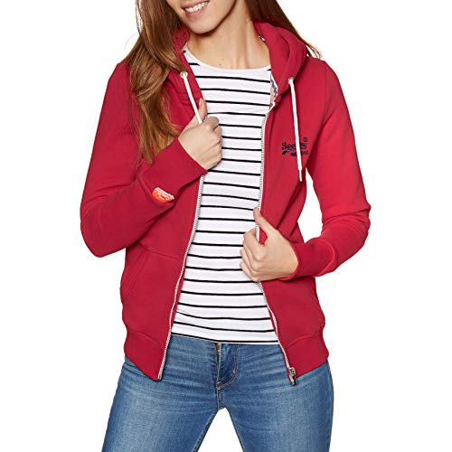 Preisvergleich Produktbild Superdry Orange Label Zip Hoody X Small Carmin Red