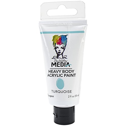 Ranger Dina Wakley Media Heavy Body Acrylfarbe, 2oz-turquoise, andere, mehrfarbig