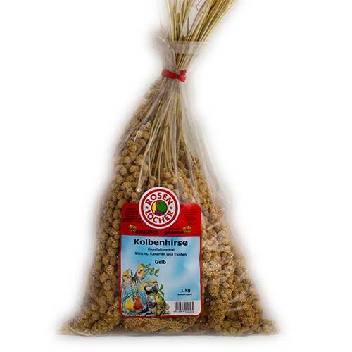 Preisvergleich Produktbild Rosenlöcher- Kolbenhirse gelb 1000g