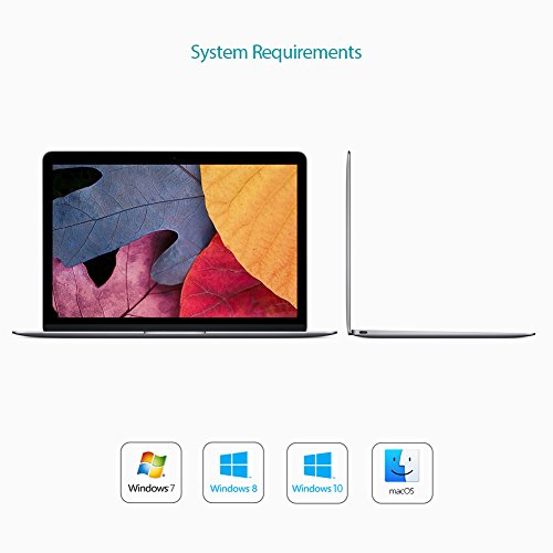 dodocool USB C Hub HD output 4k SD TF Kartenleser Type C Power Delivery USB 3.0 Hub 7 in 1 Plug und Play Aluminium für MacBook / MacBook Pro / Google Chromebook Pixel und mehr - 5