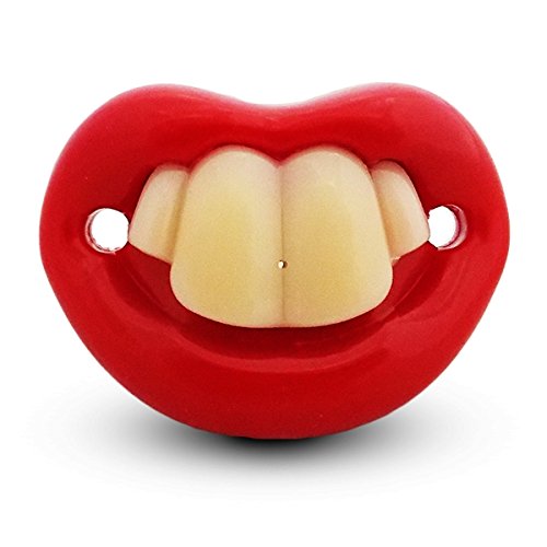 Preisvergleich Produktbild Humorvoll Schnullersauger mit 4 Zähnen