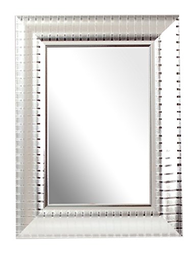 Inov8 MFES-RISI-64 Traditional Spiegelglas-Rahmen, 15 x 10 cm, Packung mit 1, ripple silber